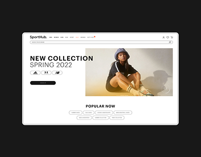 Sports Clothing Store | e-commerce concept