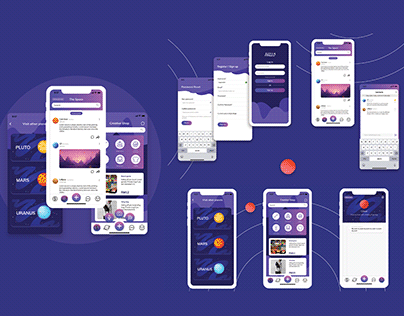 Joynt Space Mobile App Design