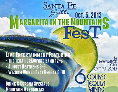 Margarita in the Mountains Fest Advertisement
