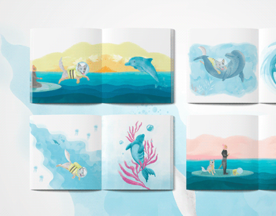 Beneath the Waves - Children’s Book Project