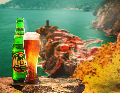 Manipulation and retouch with Beer poster design