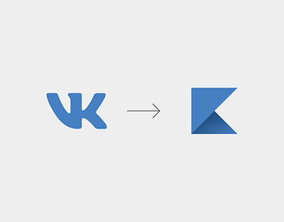 VKontakte — logo redesign in 2 hours