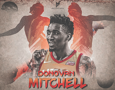 NBA Art | Donovan Mitchell