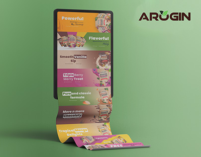 Arogin - Health Protein Banners