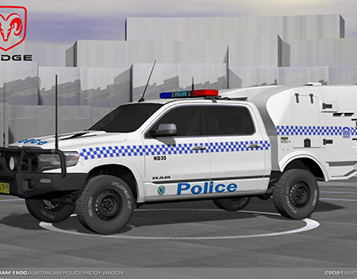 Dodge RAM 1500 Australian Police Paddy Wagon
