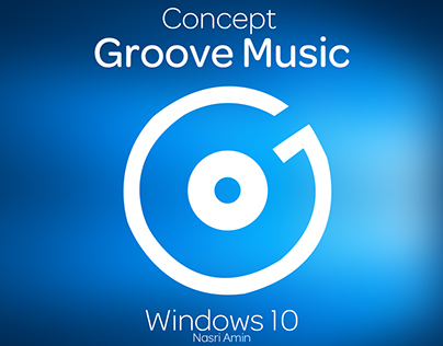 Concept : Groove Music Windows 10