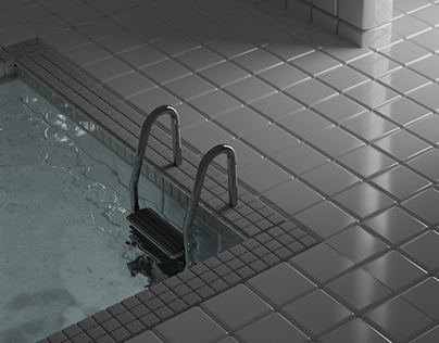 Swimming pool render