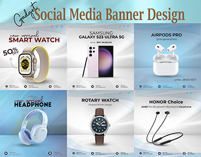 Gadget Social Media Banner Design