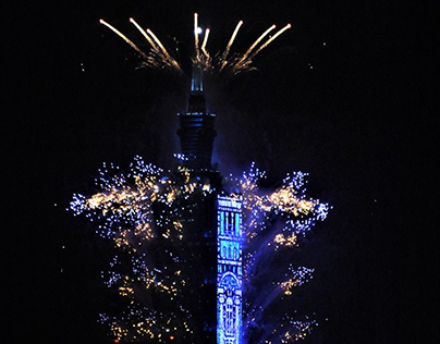 Fireworks photography (Taipei 101)