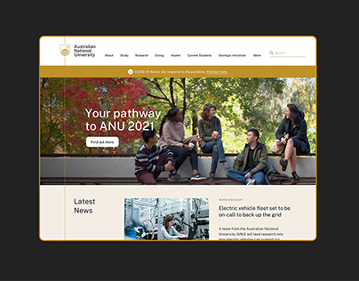 Australian National University - Brand Identity