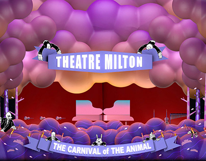 The Carnival of The Animal, a projection mapping show