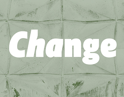 Change™ Typeface