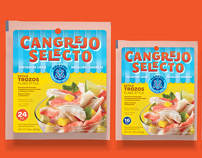 Hispanic Package Design for Cangrejo Selecto