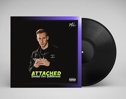 Attached by Melo | Single Cover Design
