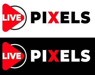 Live Pixels Logo Design