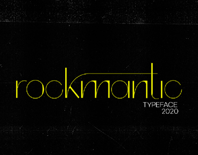 rockmantic typeface