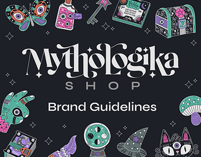 Mythologika Brand Guidelines & Illustrations