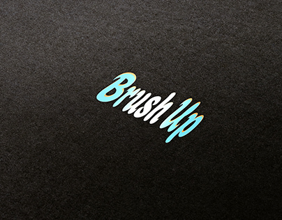 Brush up logo design 4