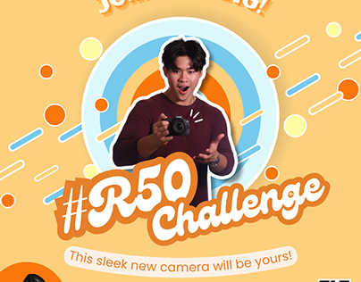 Canon R50 Challenge Instagram Poster
