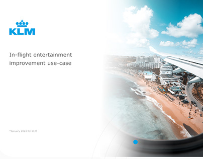 In-flight entertainment improvement use-case for KLM