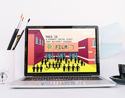 Motion Infographics About Independent Cinema Experience