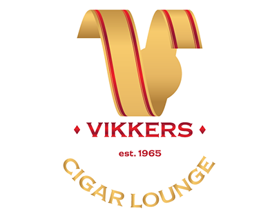 Vikkers Cigar Lounge Logo