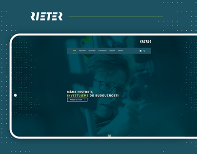Rieter CZ – website redesign