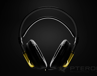 3D Product Animation Headset Concept