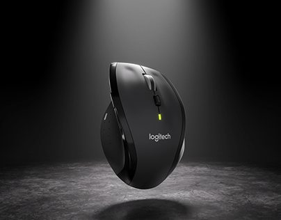 Logitech Mouse - Product Rendering