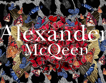 Alexander McQueen - Poster Design
