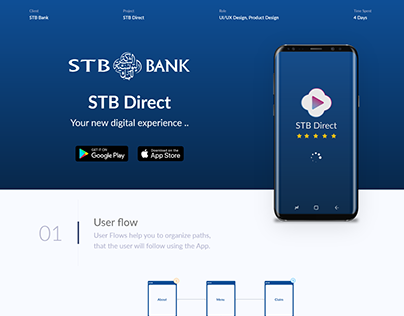 E-Banking Dashboard [STB Direct - STB Bank]