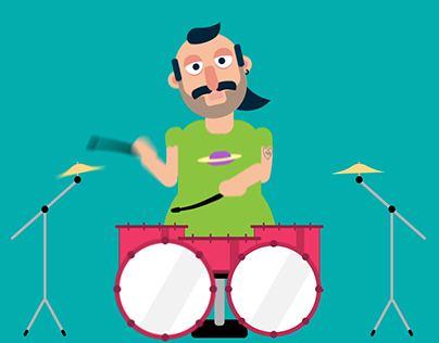Animation - Drummer