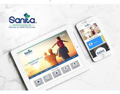 Sanita Responsive Website Design