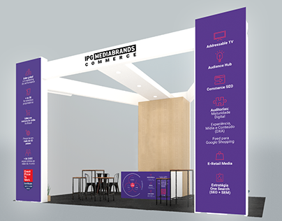 Exhibition Stand for IPG Mediabrands Commerce