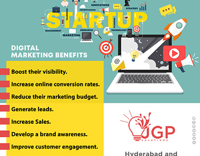 Grow your startup with digital marketing.