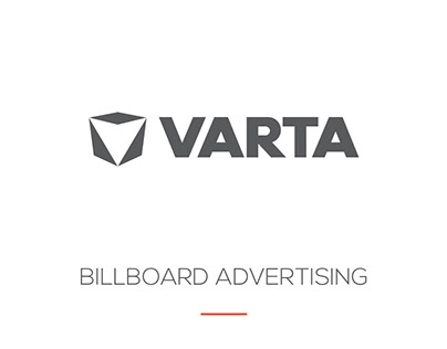 Varta Batteries - Billboard Advertising