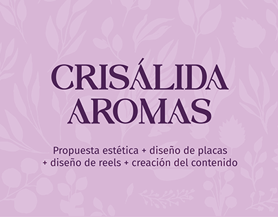 Crisálida Aromas (Velas de soja) - Placas RRSS