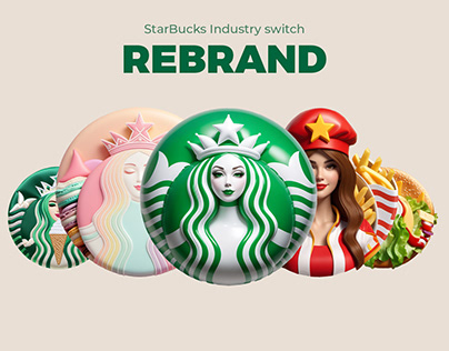 Starbucks Rebranded for other industries using A.I