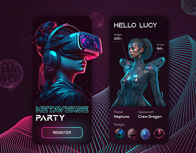 Metaverse party - Mobile app