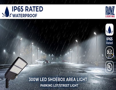 300w IP65 Rated Waterproof Area Light