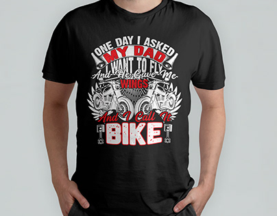 Bike t-shirt design