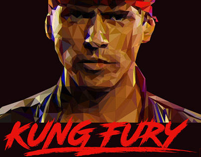 Low Polly Art - Kung Fury