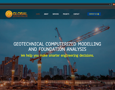 Branding for Global Geotechinical Modelling company