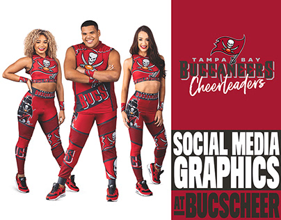 Tampa Bay Buccaneers Cheerleader Graphics - 2020 Season