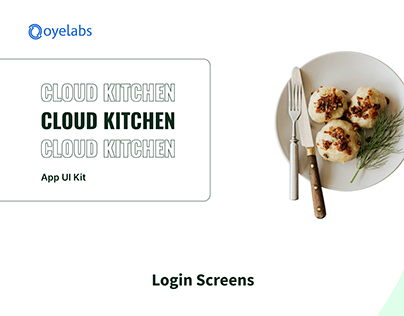 Cloud Kitchen App UI Kit