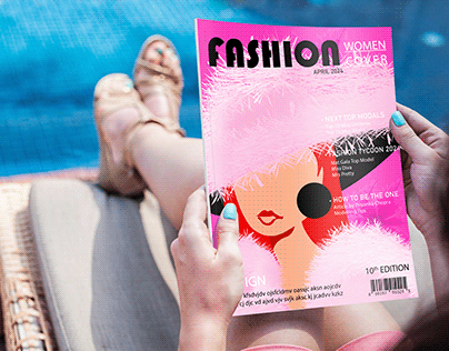 Fashion Magazine Cover | Editorial | Book Cover