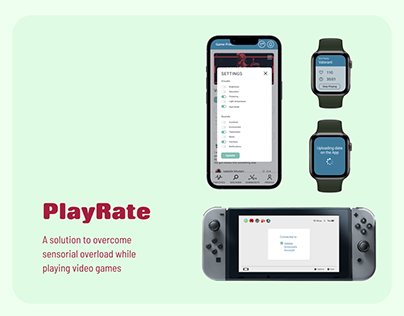 PlayRate, prototyping through three devices