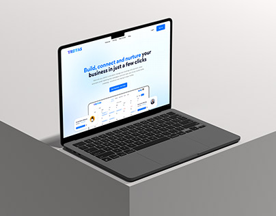 Landing Page Design for Online Appointment Website