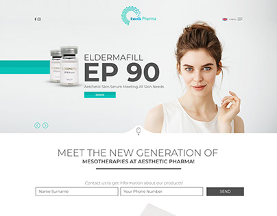 Estetik Pharma Web Design