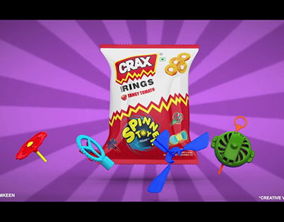 Crax Spinner Toys TVC